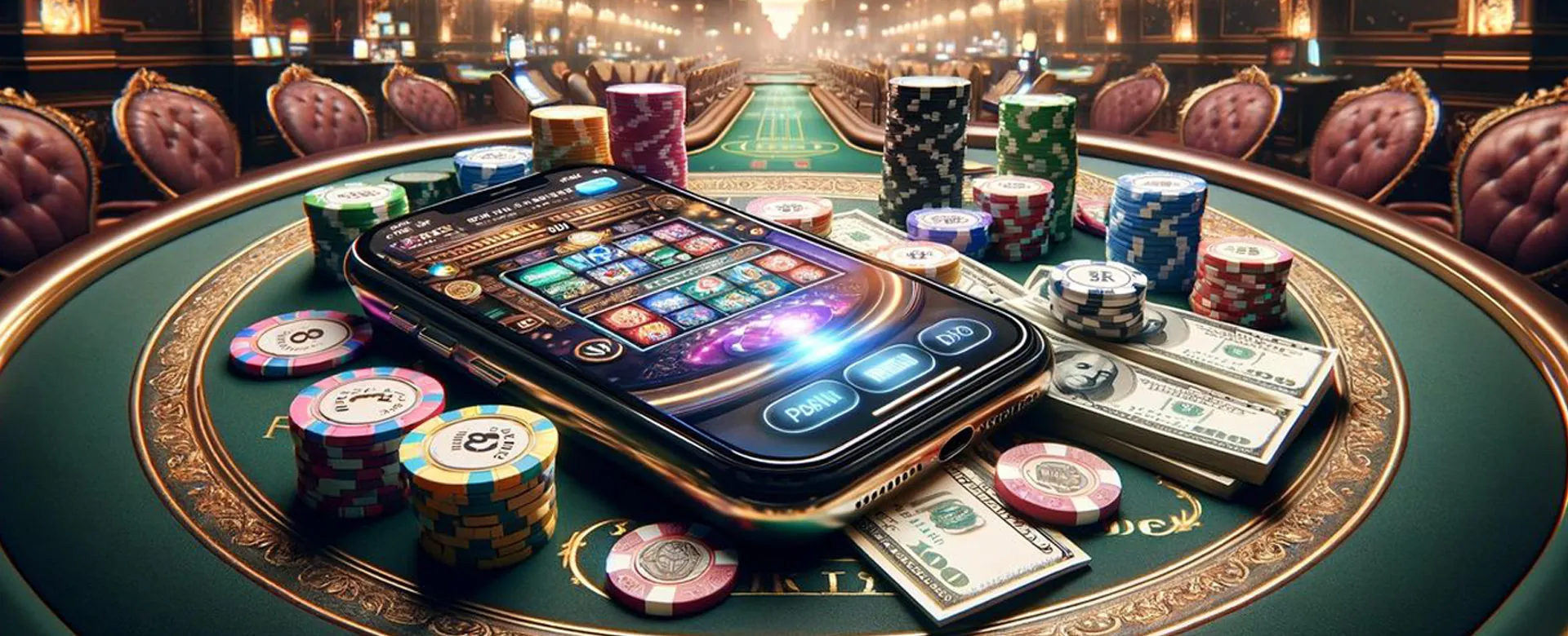 PHDream Poker Online Casino Gaming Table